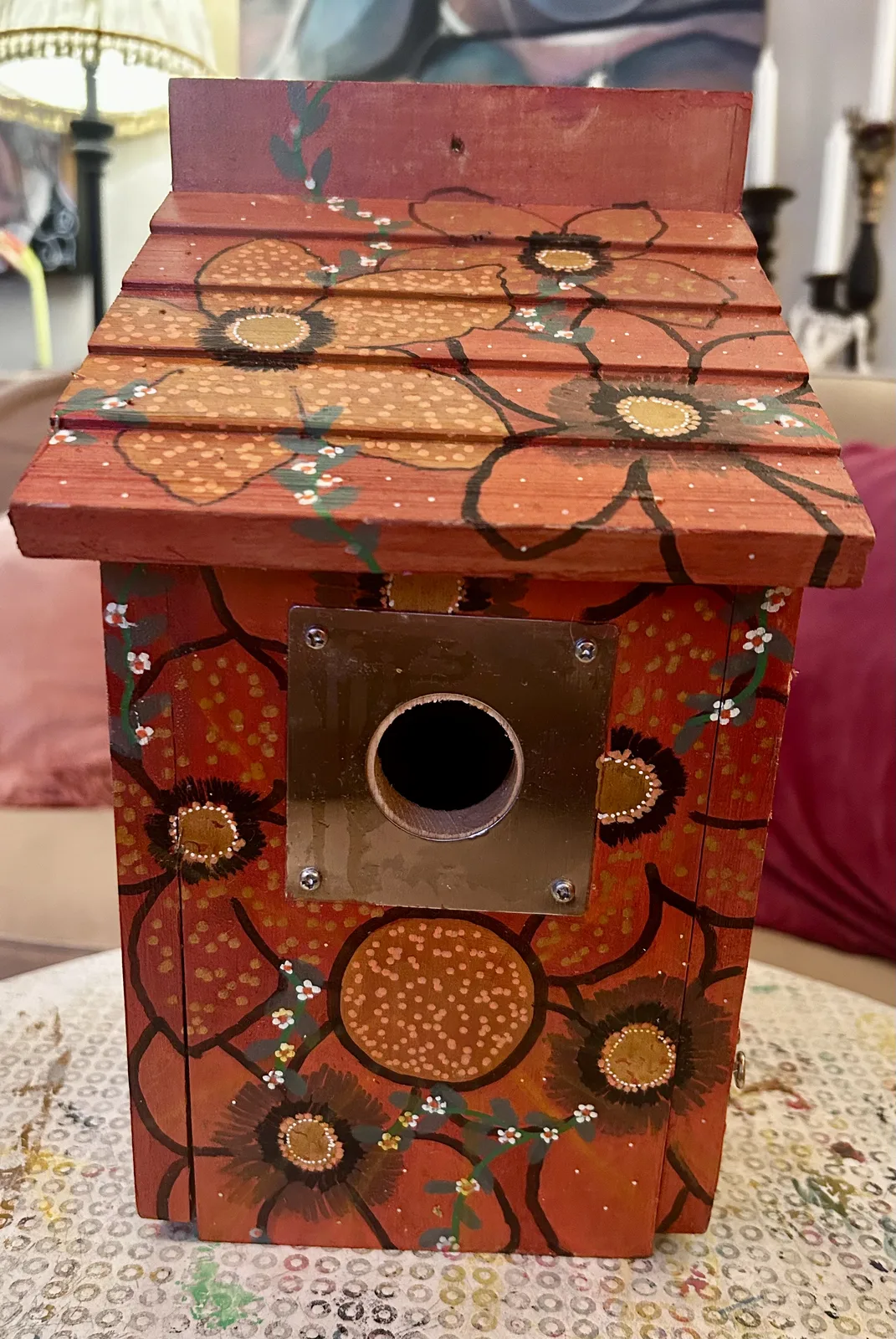 Akrylmålning Asta av Susanne Lovén