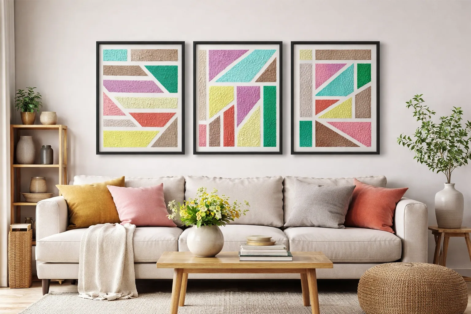 Akrylmålning Color Collection av Atelje Art Of Structure Scandinavia