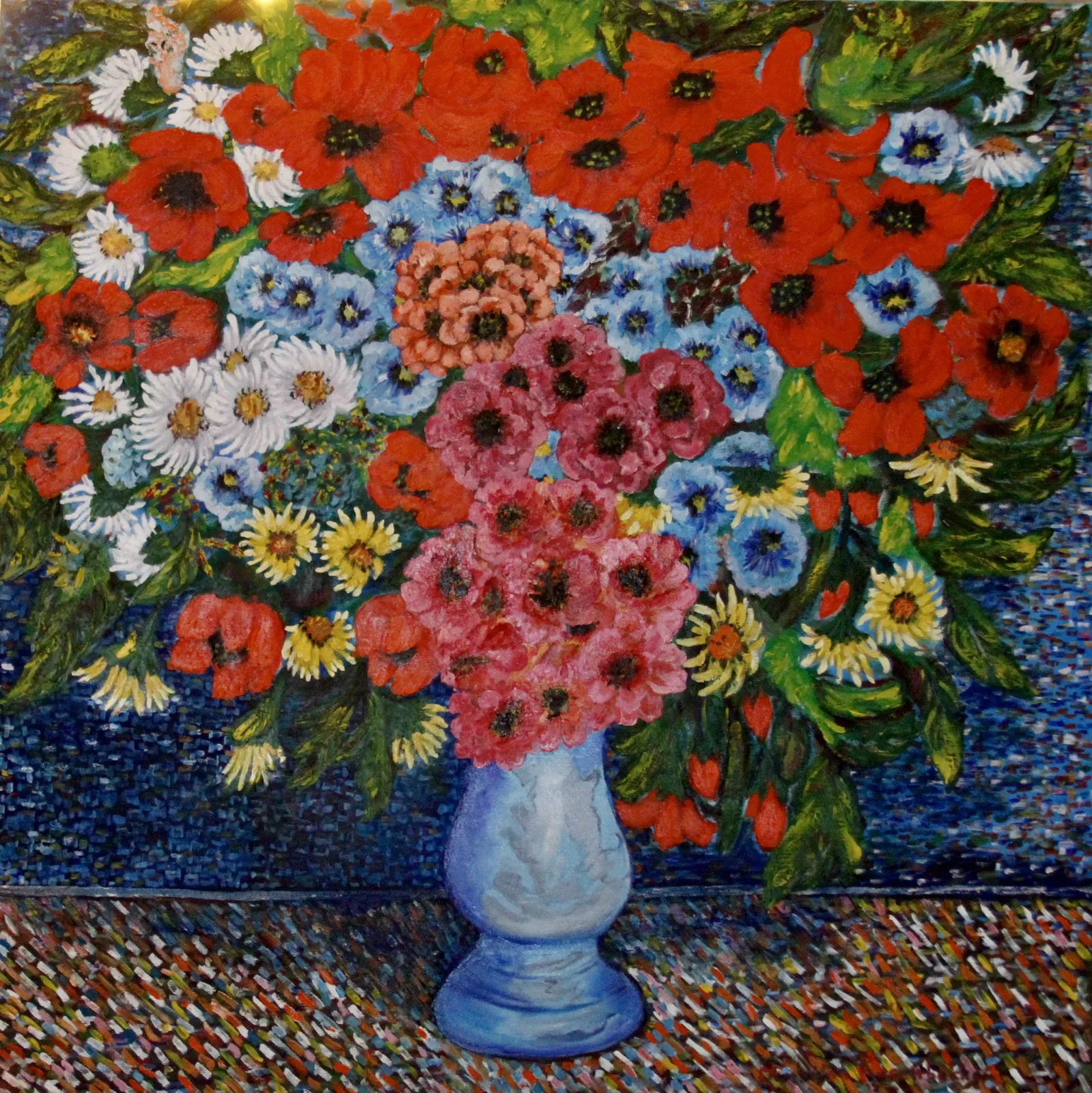 Oljemålning av Kristina Rosenbecker