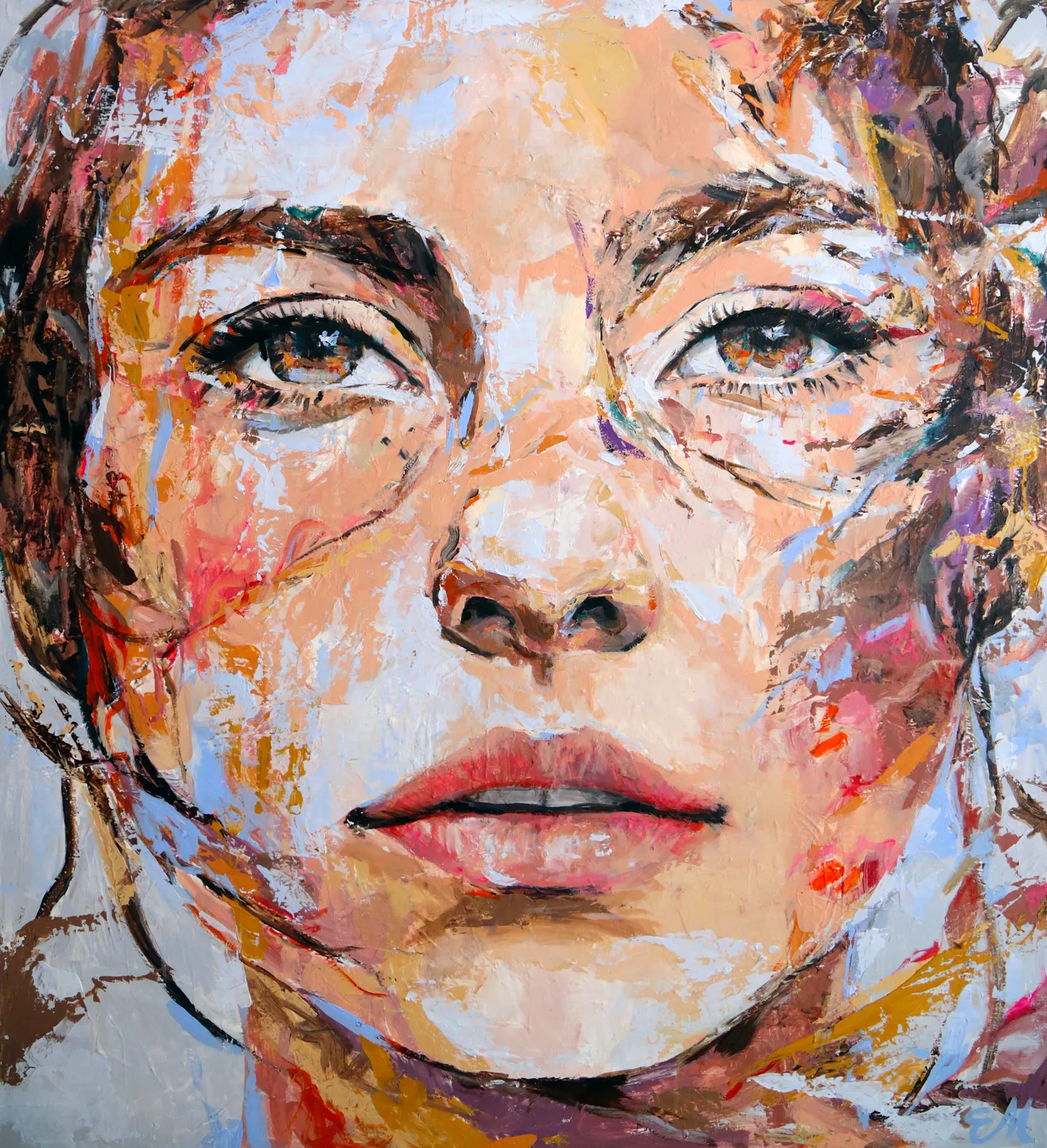 Akrylmålning Hope av Emma Malm