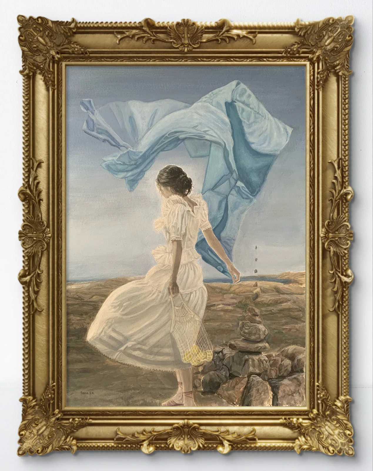Akrylmålning Hope av Sara Ek