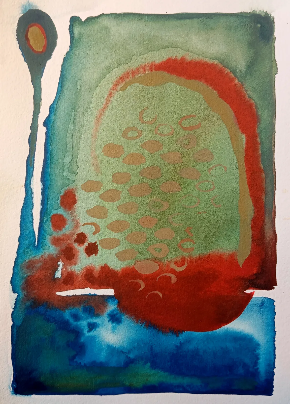 Akvarell Dialogues (1/4) av Anton Mattsson