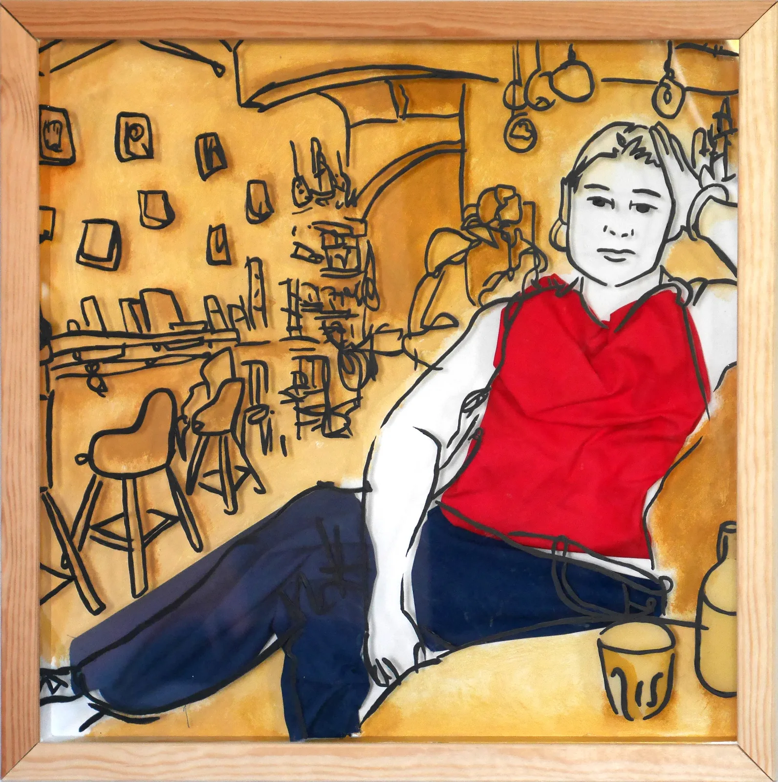 La Femme au Passage av Gareth A. Rychter