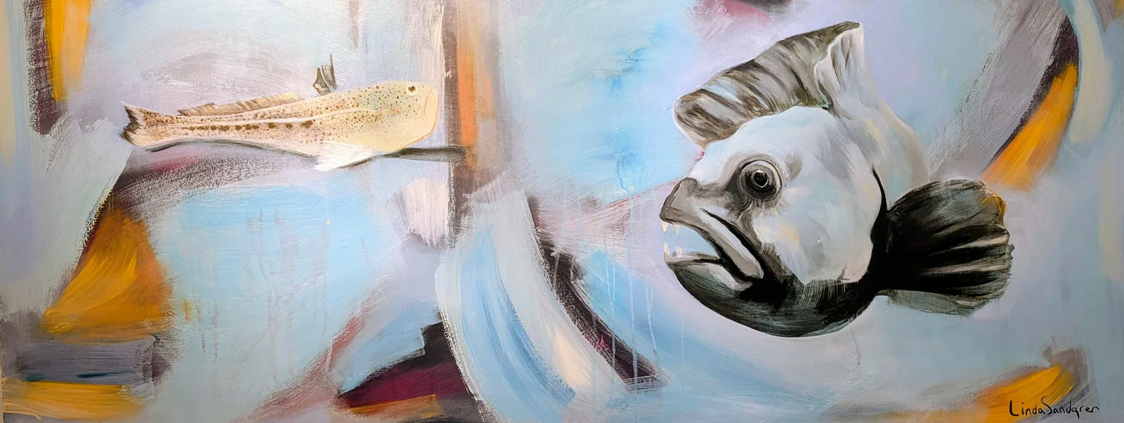 Färghav #IX av Linda Sandgren