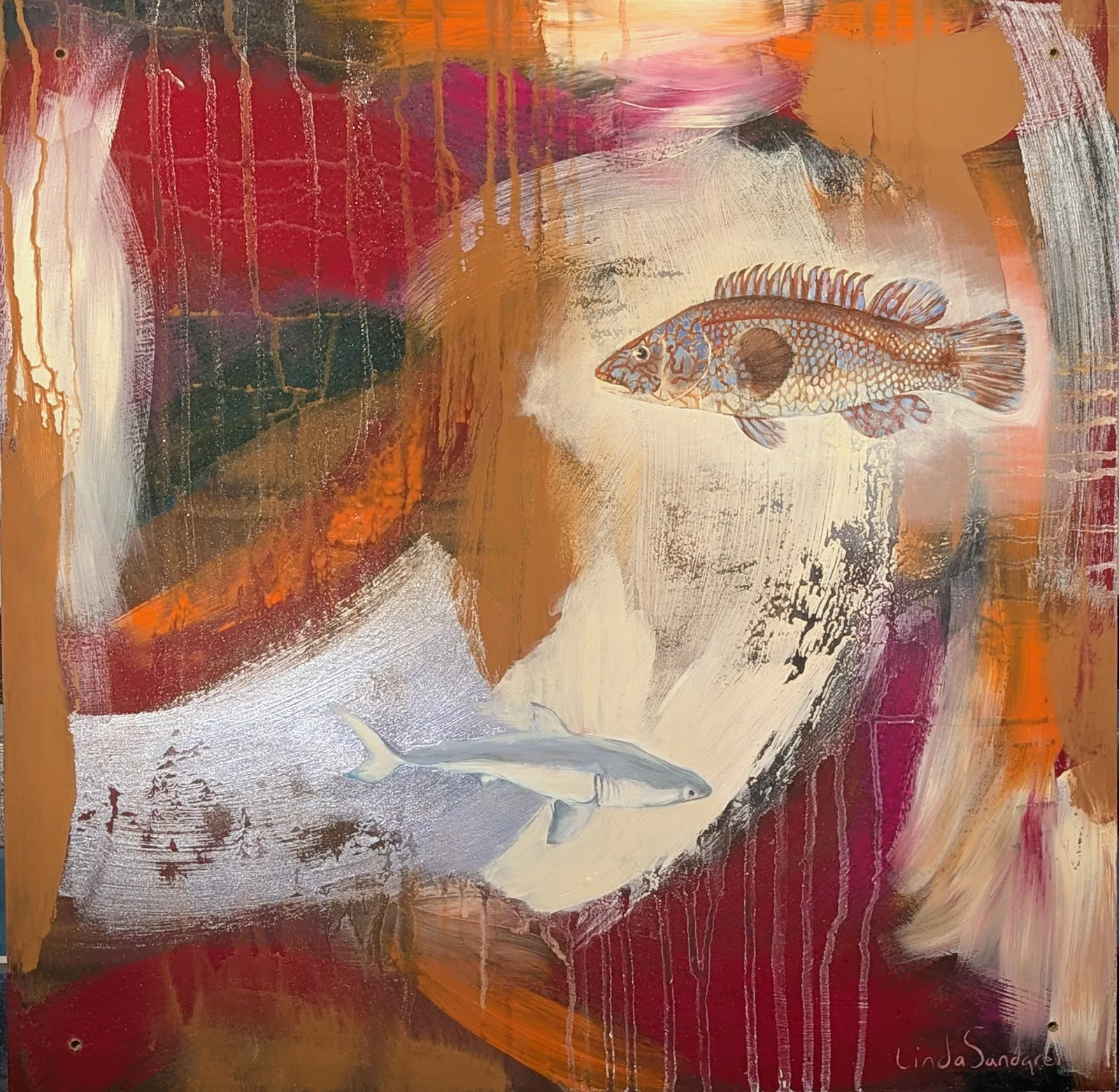 Färghav #XI av Linda Sandgren