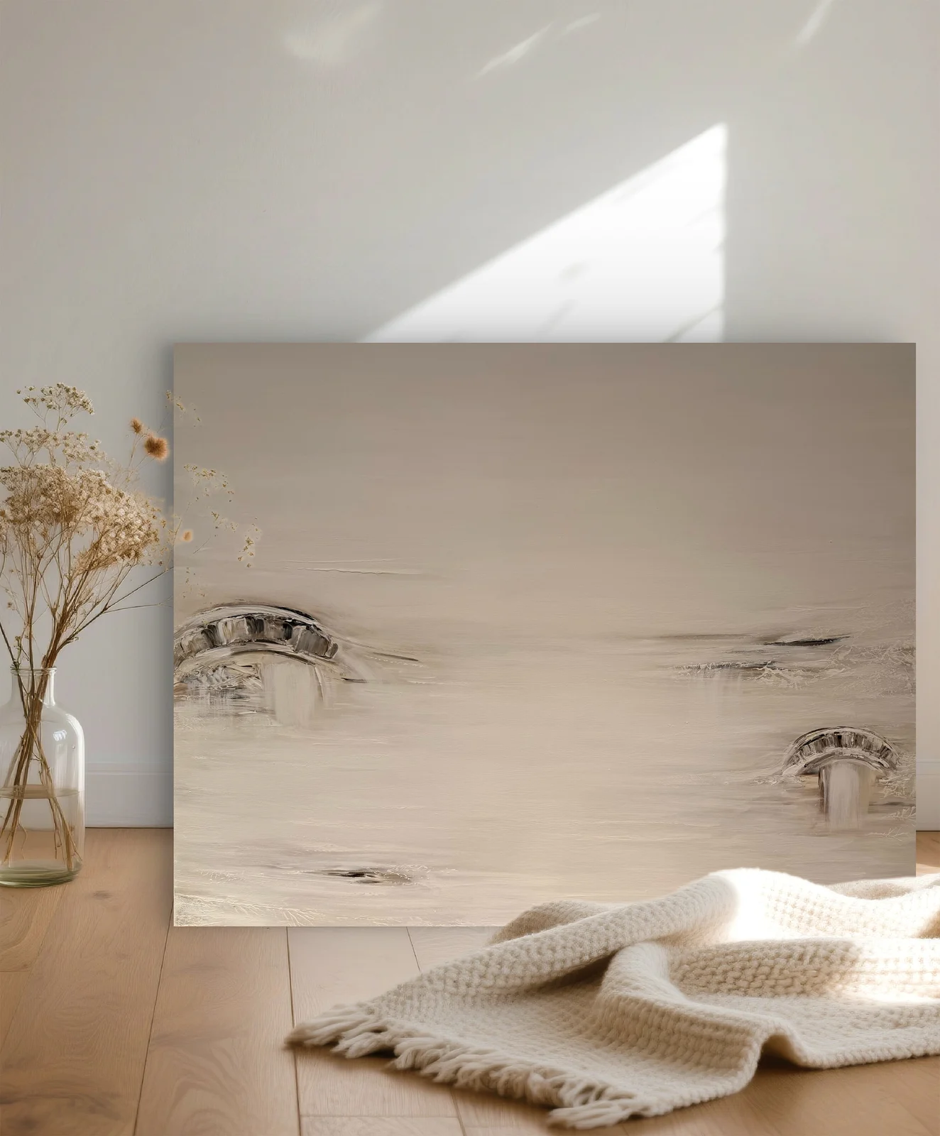 Akrylmålning Timeless av Johanna Odder