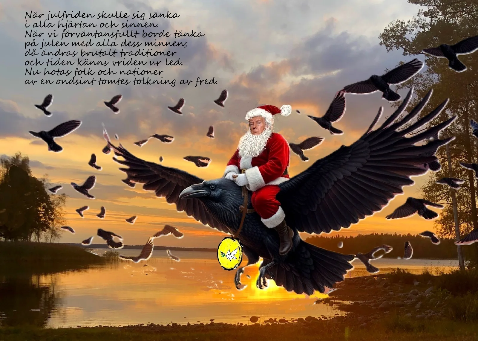 Julflygning av Leif Olin