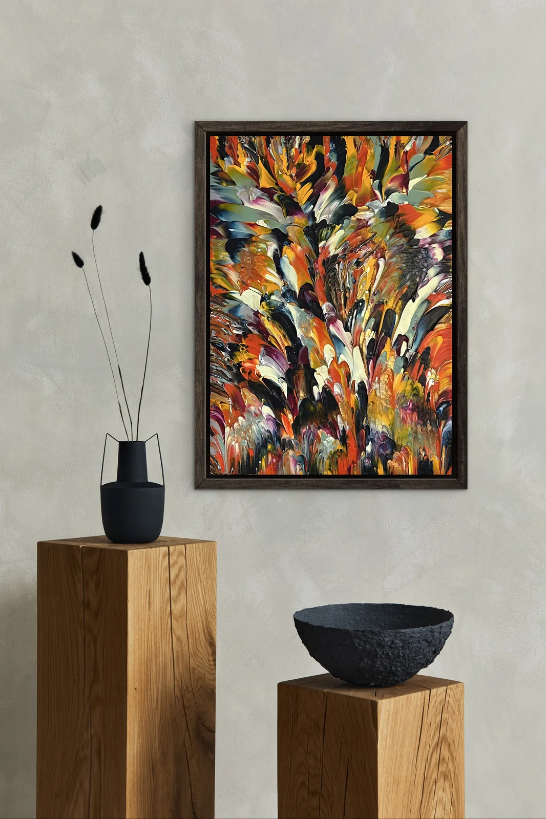 Akrylmålning True colors av Helena Rystedt