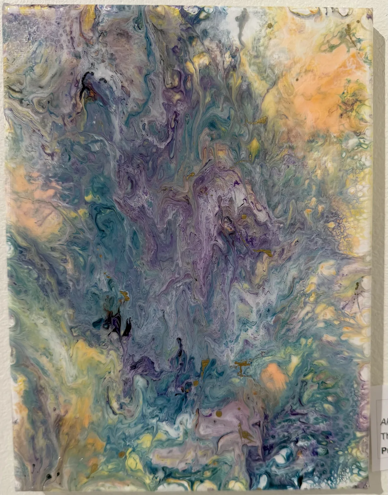 Akrylmålning av Therese Börjes