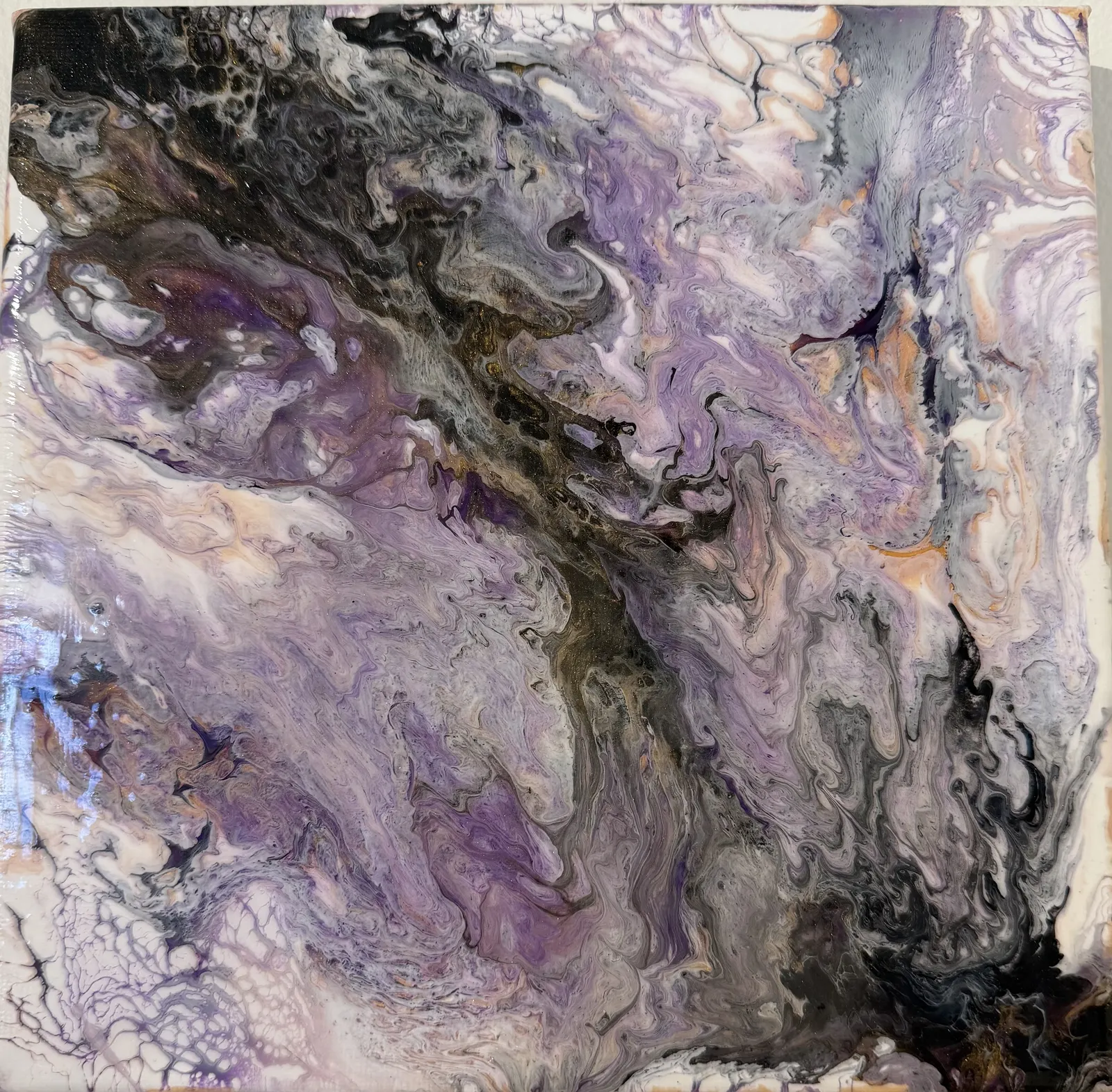 Akrylmålning av Therese Börjes