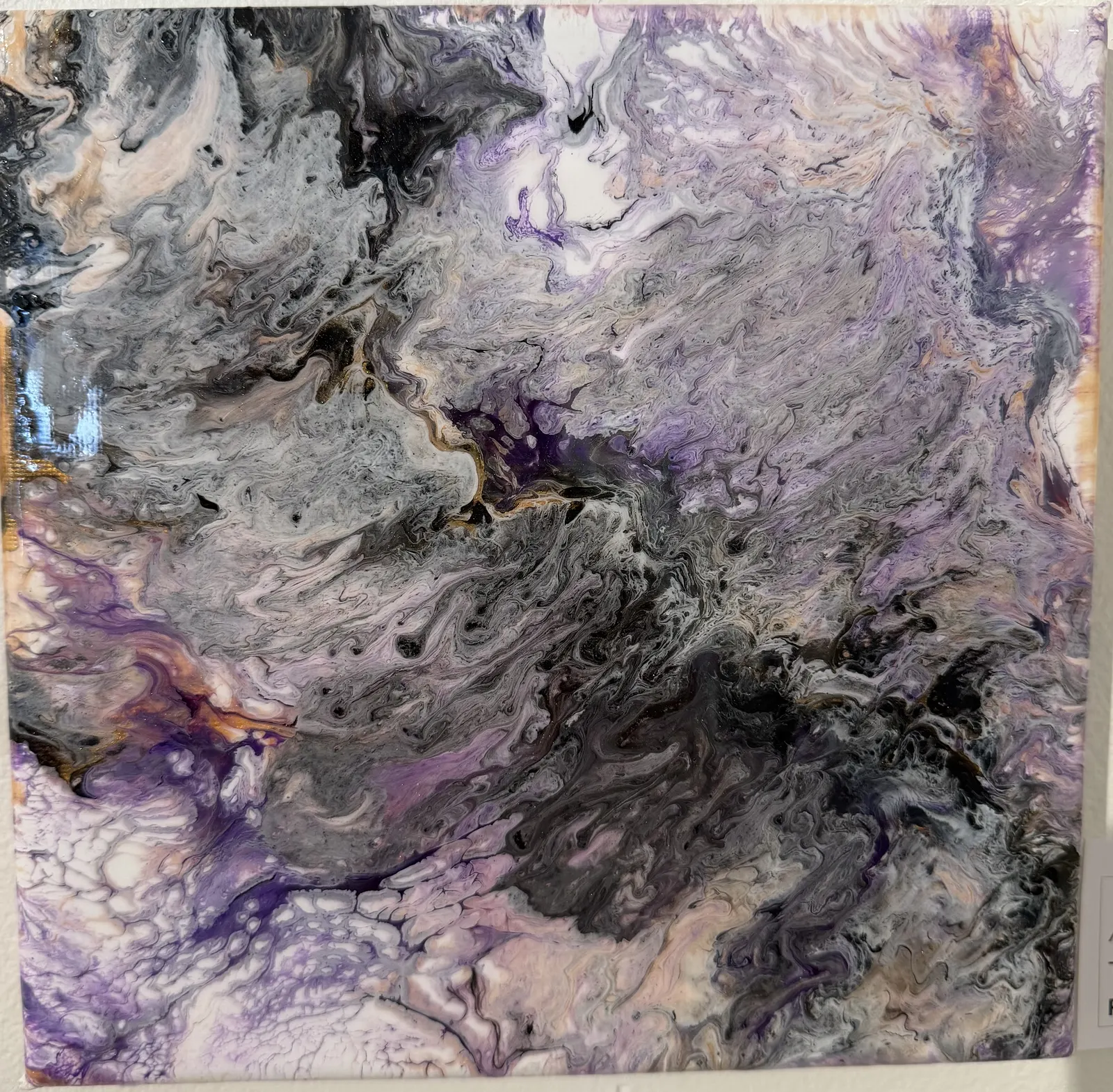 Akrylmålning av Therese Börjes