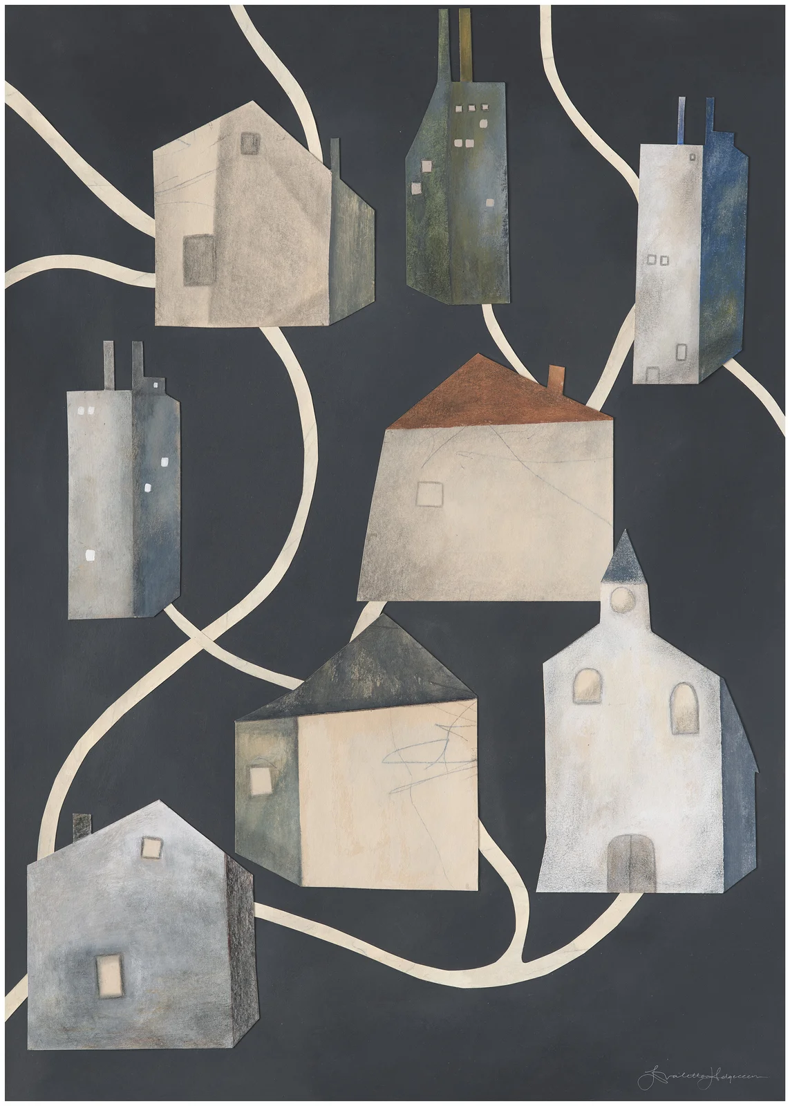 Vägval mörk av Eva-Lotta Helgesson