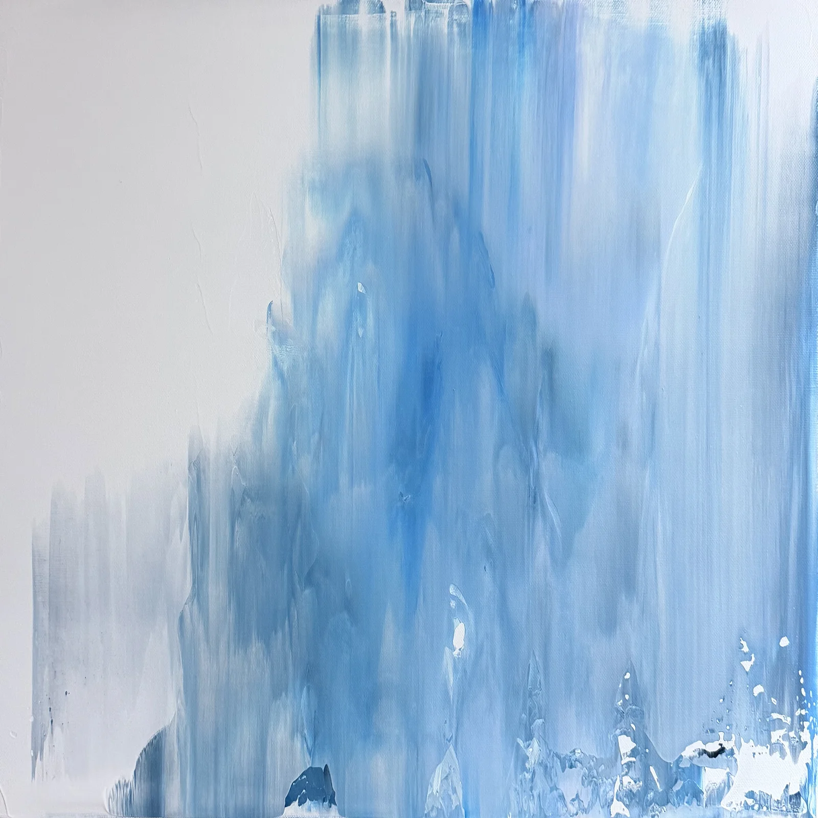 Akrylmålning Närvaro utan form av Stephan Nilsson