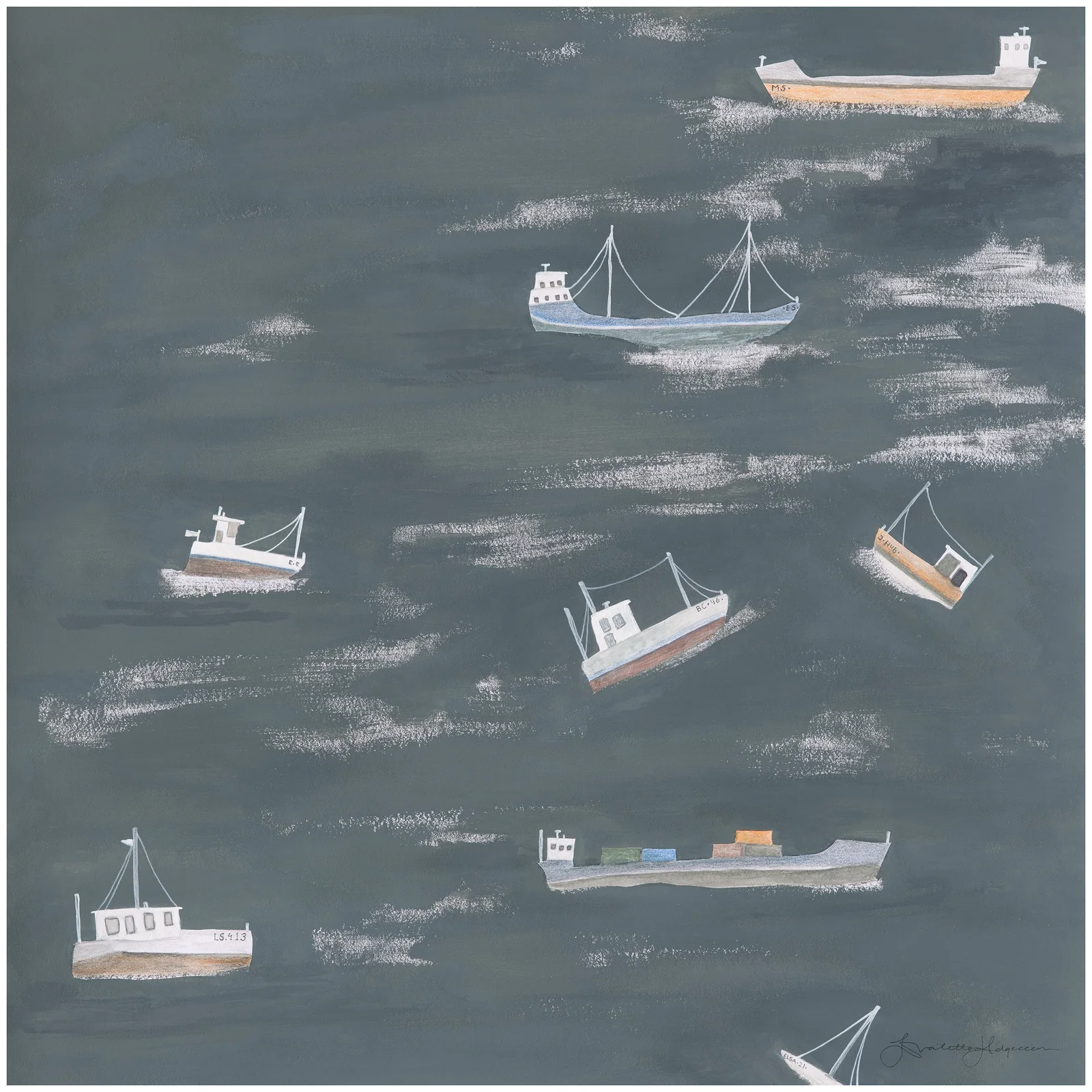 Göta älv av Eva-Lotta Helgesson