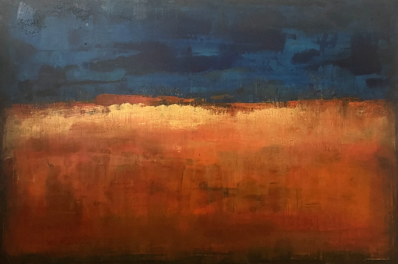 Akrylmålning In motion av Anna Sjöblom