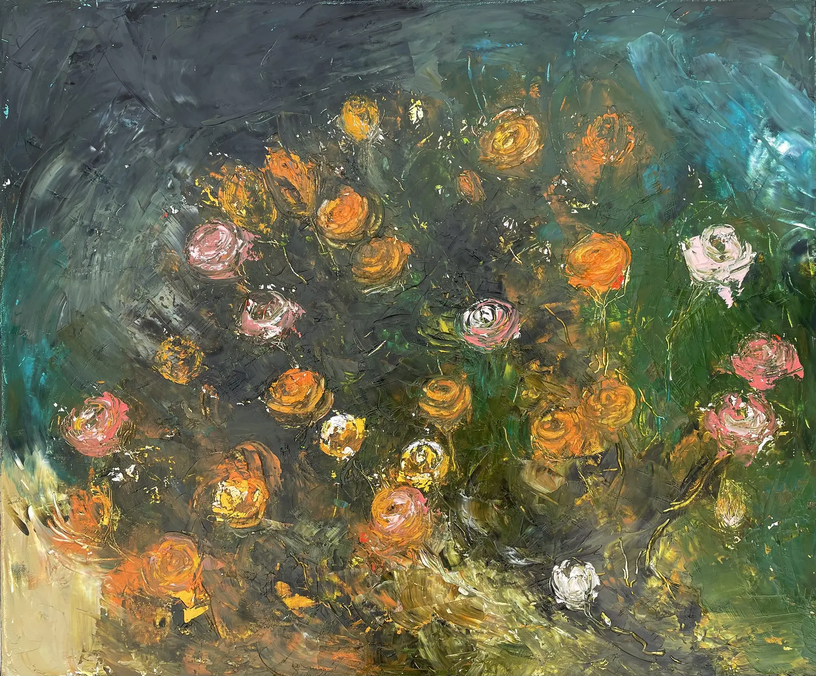 Oljemålning Oljemålning av Anna Elfverson Sjödahl