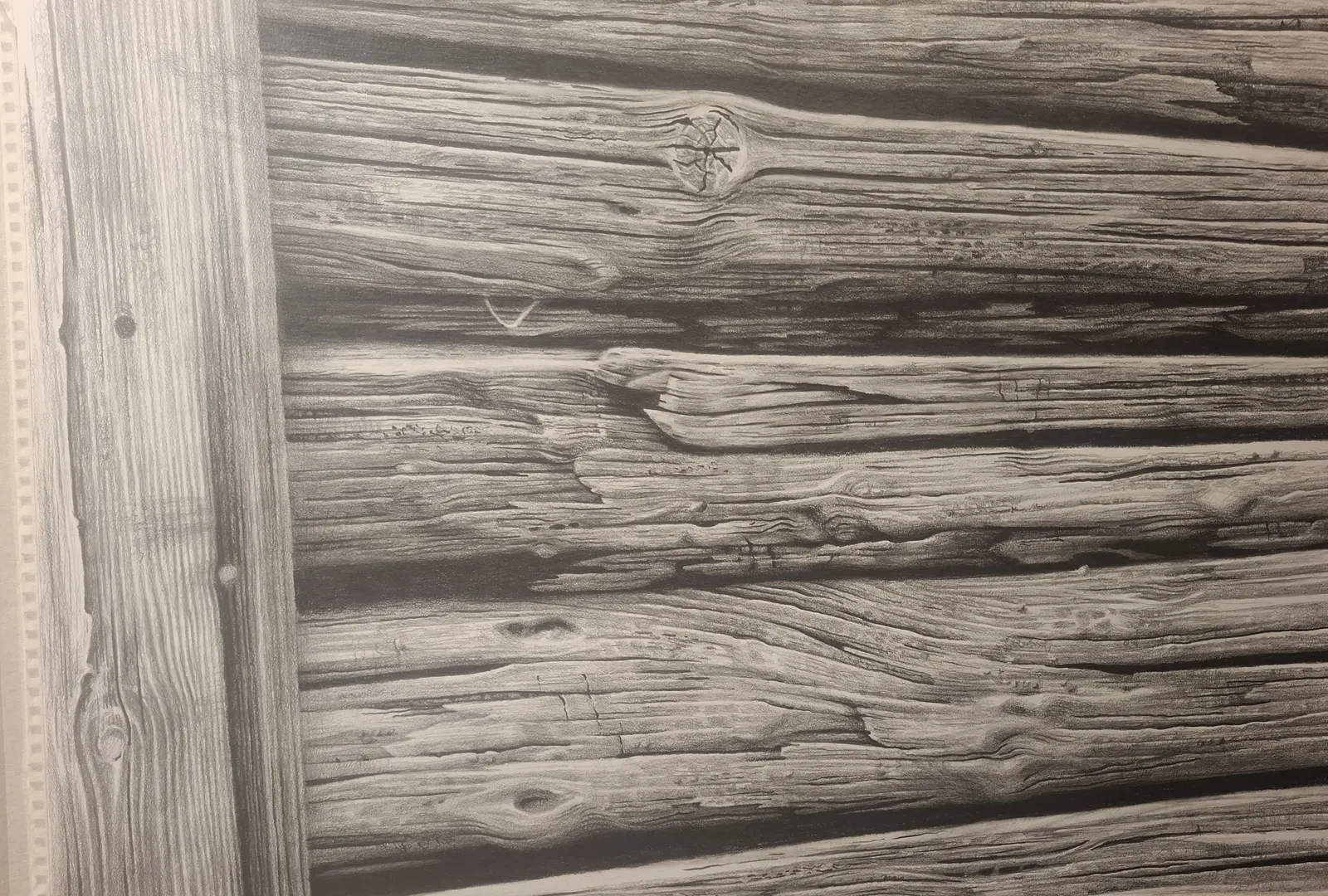 Timmervägg av Mats Olsson