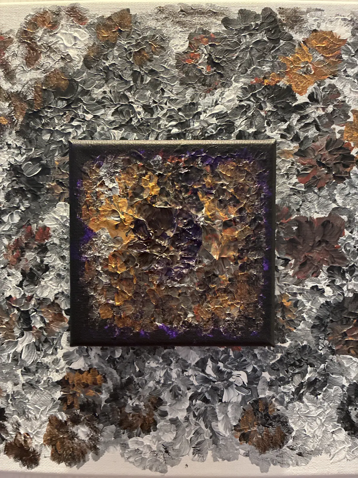 Akrylmålning Senhöst av Lena Bolinder