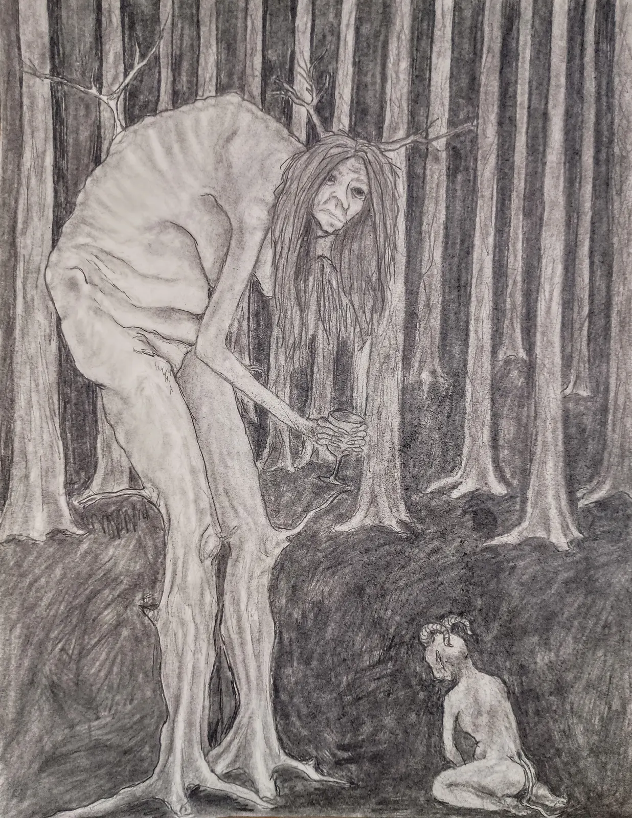 Gräv aldrig ner dina monster av Maria Keczan