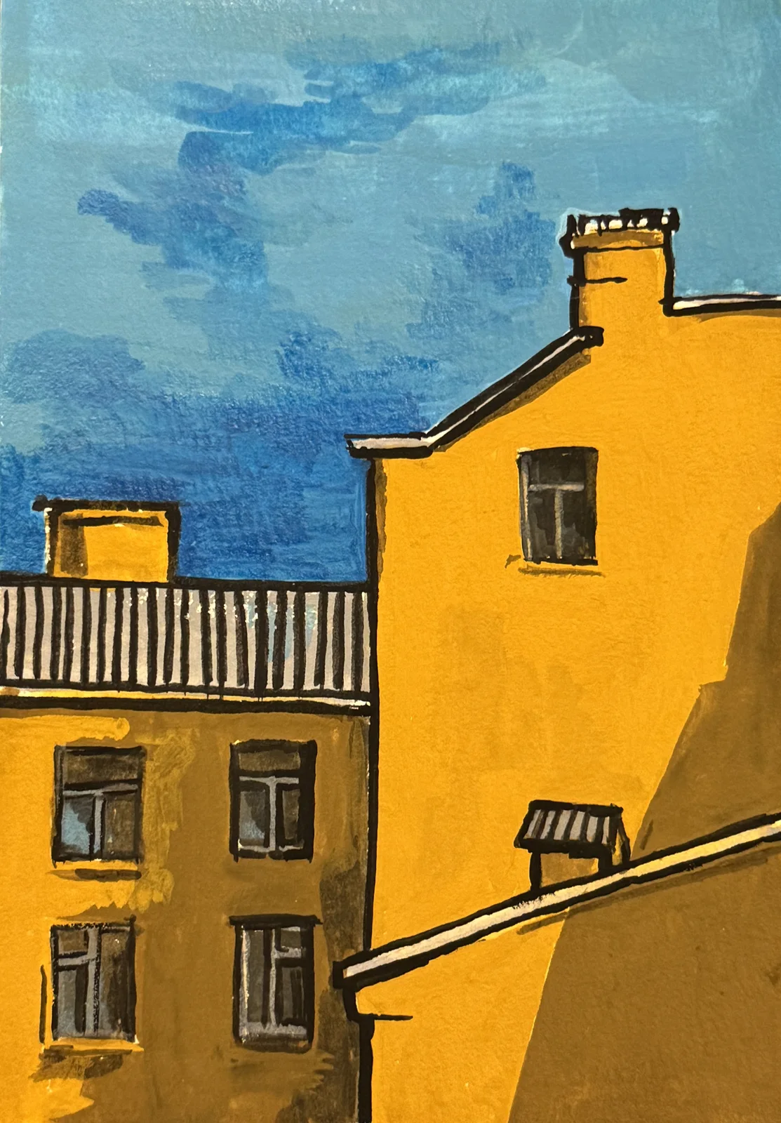 City sky av Ekaterina Dutkevich