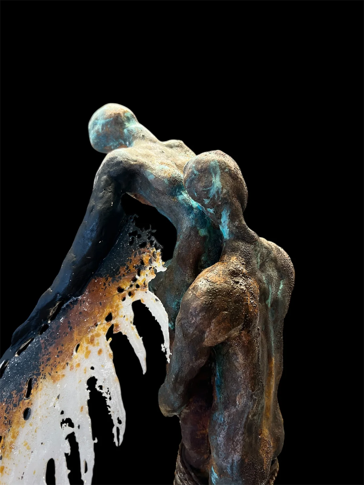 Skulptur HELD BETWEEN av Elisabeth Ohlström