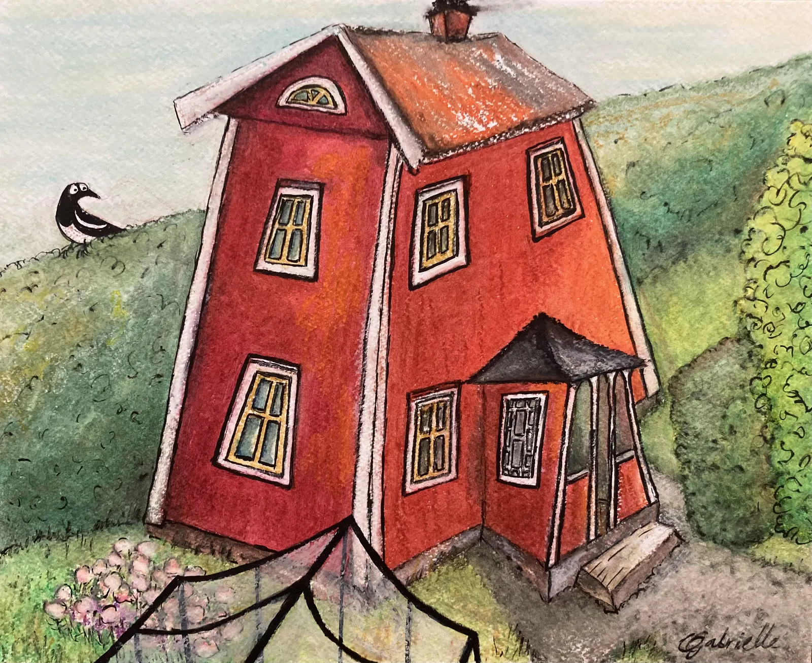 Huset på landet av Gabrielle van der Wal