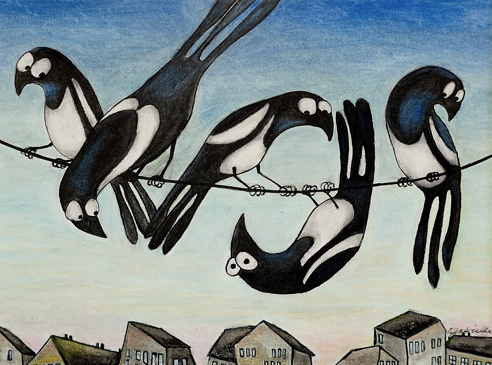 Lika men olika av Gabrielle van der Wal