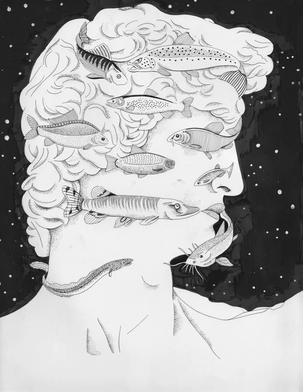 Poseidon av Emelie Norberg