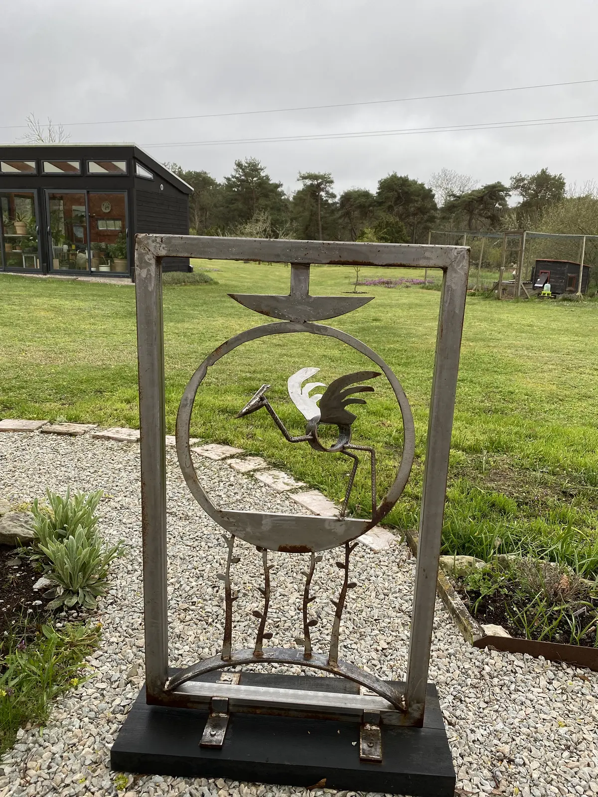 Skulptur Open up av Stefan Skimutis