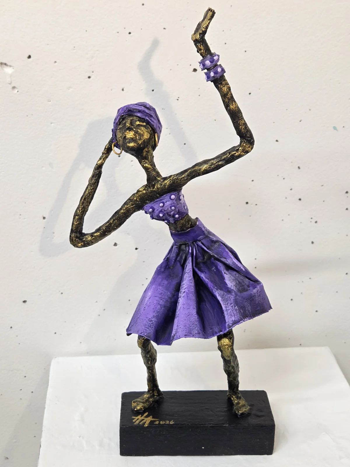 Skulptur Dance av Helena Andreasson