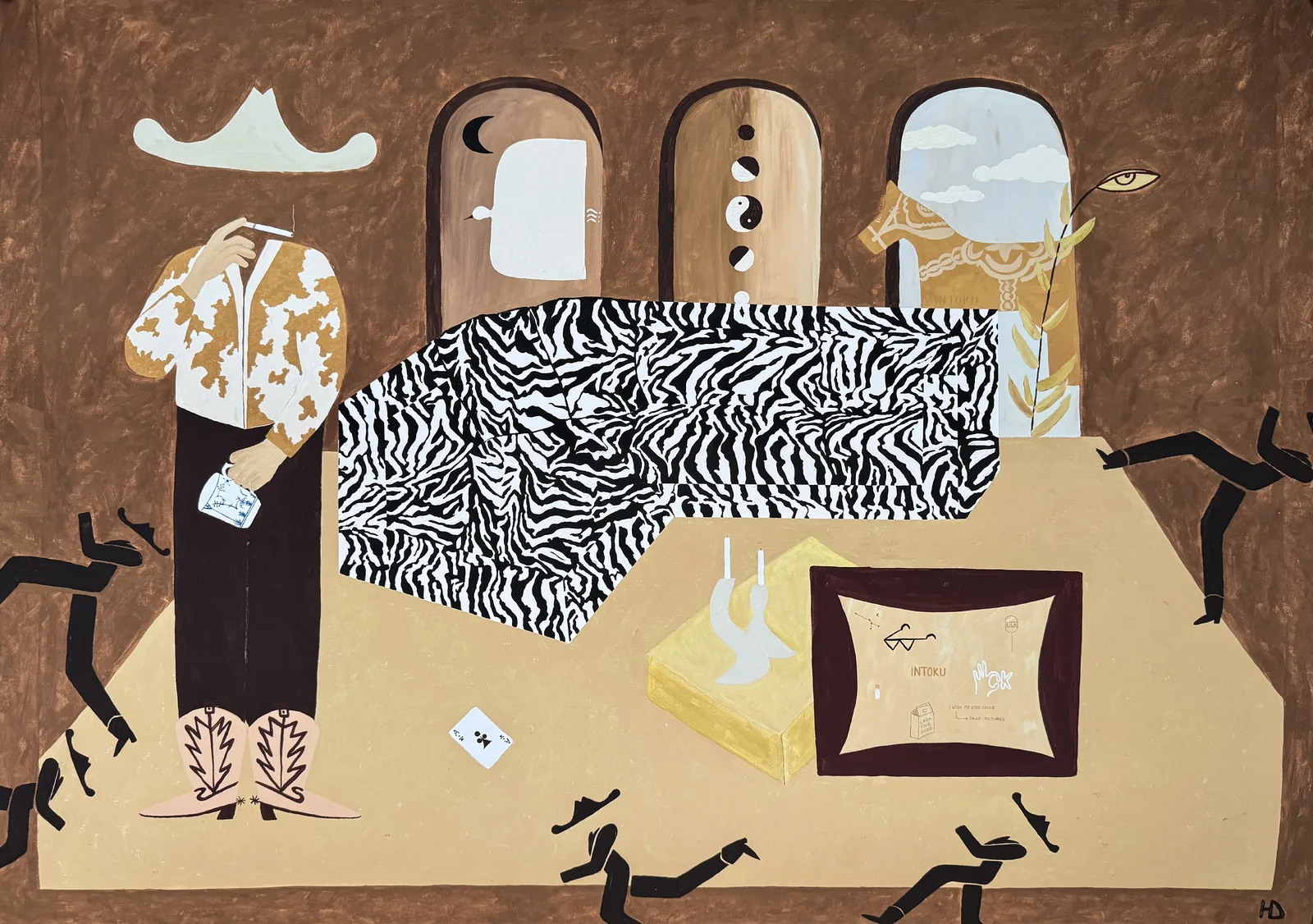 Fine art print - I have a whole universe in my mind av Hannah Davies