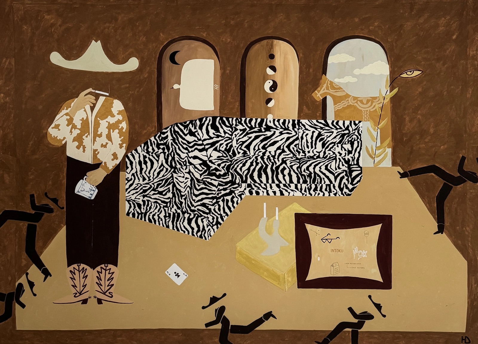 Fine art print - I have a whole universe in my mind av Hannah Davies