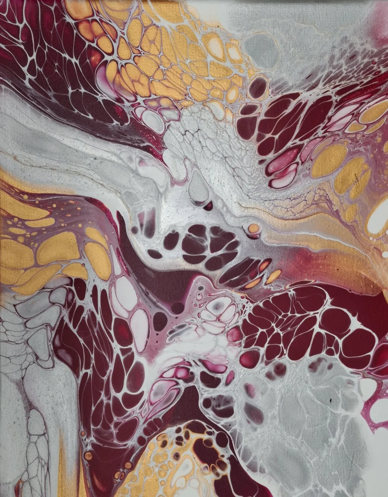 Akrylmålning av Belinda Jörgensen