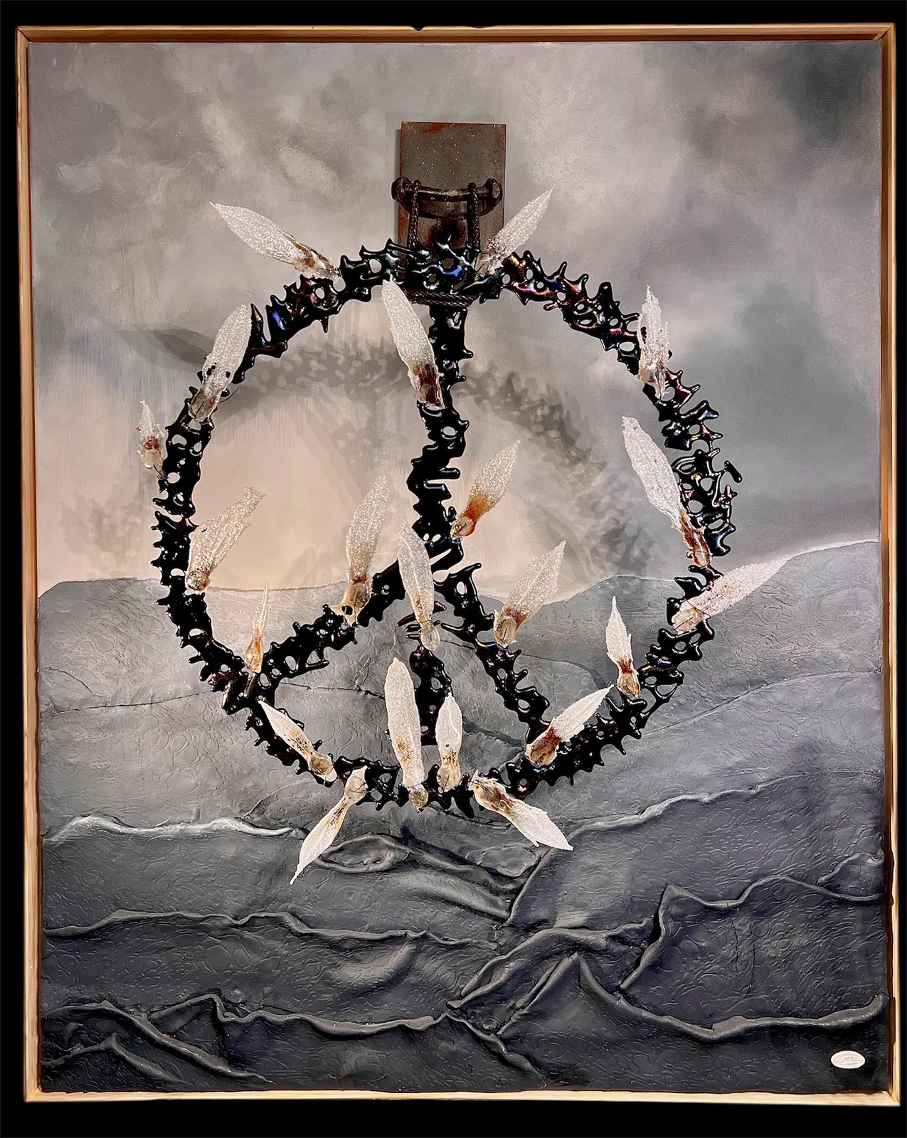 Skulptur LET THE STILLNESS BEGIN av Elisabeth Ohlström