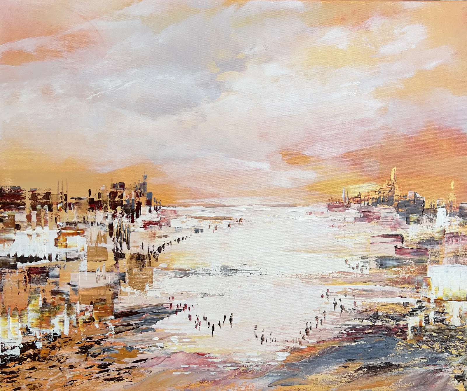 Akrylmålning TOSCANA DUST av Anne-lee Andersson