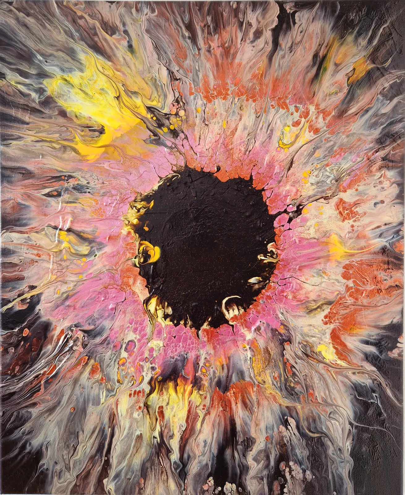 Dark Sunflower av Art_by_theresew Vesterlund