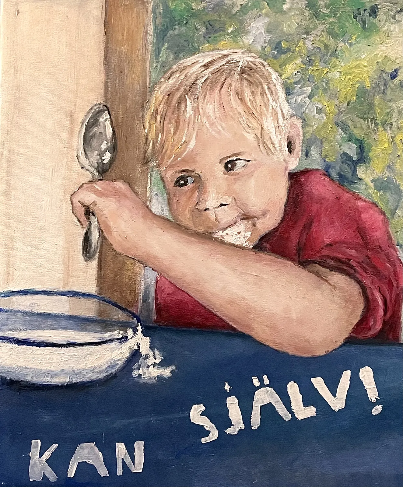 Oljemålning KAN SJÄLV! av Sonja Pleijel