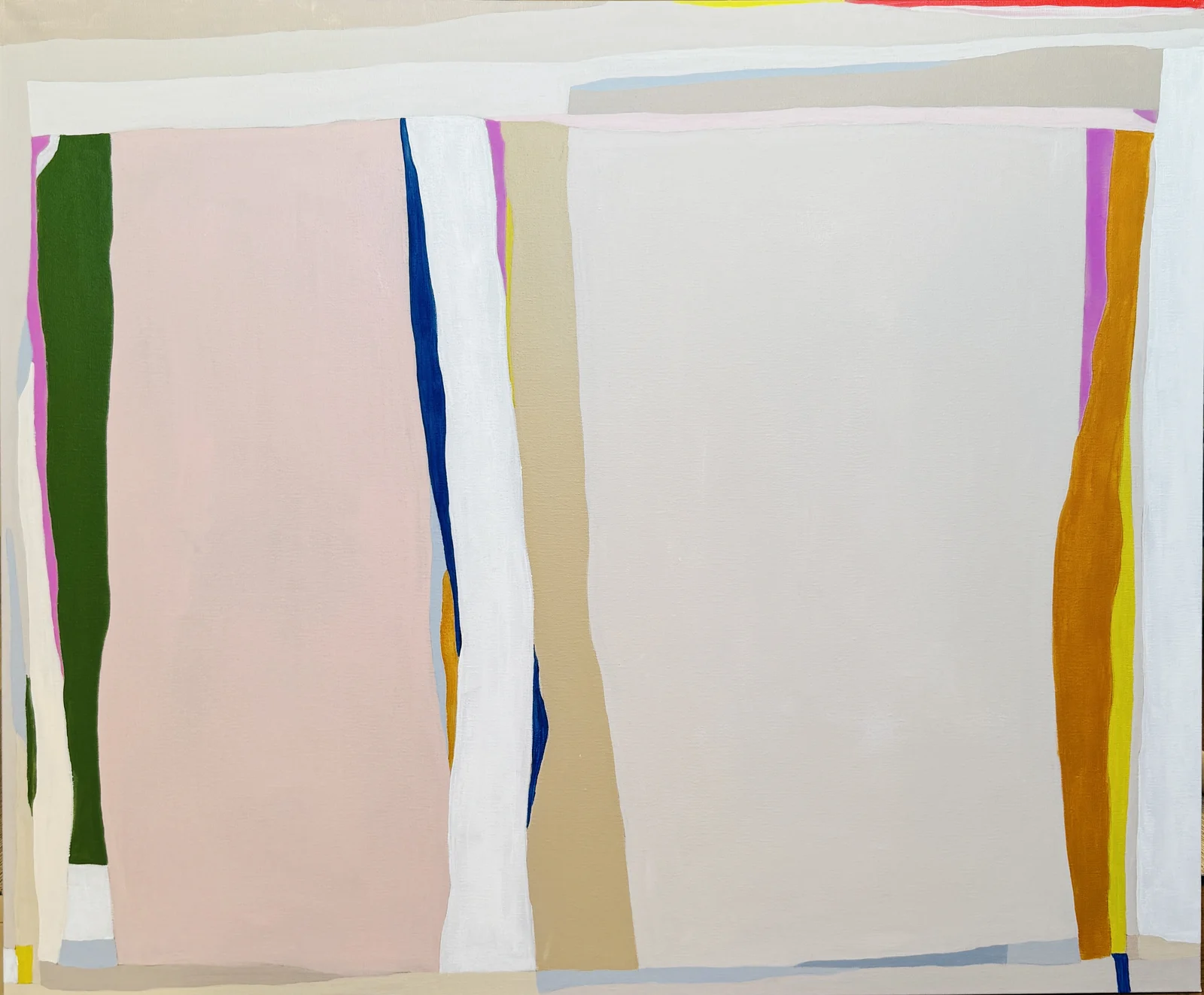 Akrylmålning Encounters av Anna Forster