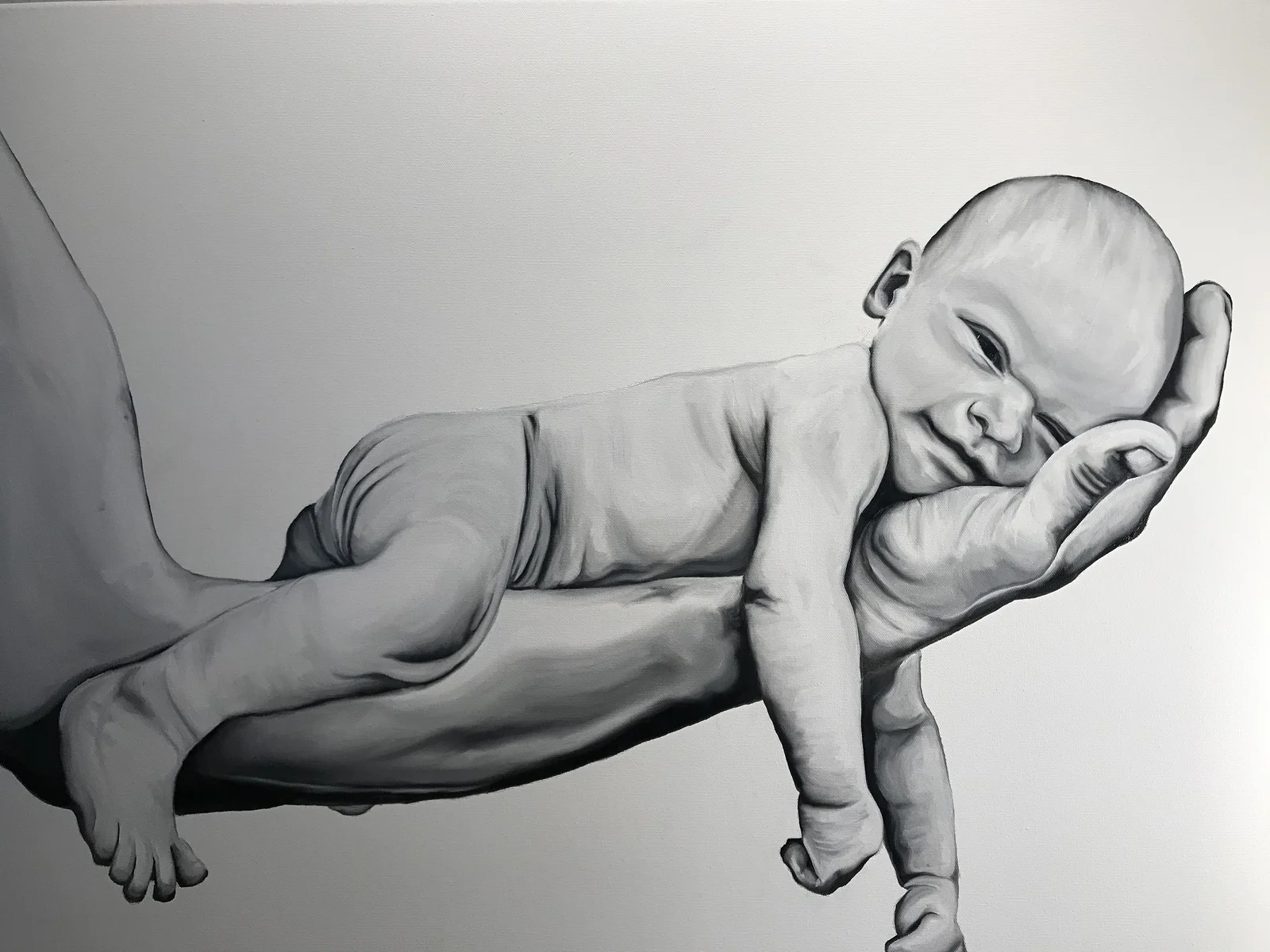 Oljemålning av Christoffer Malmgren