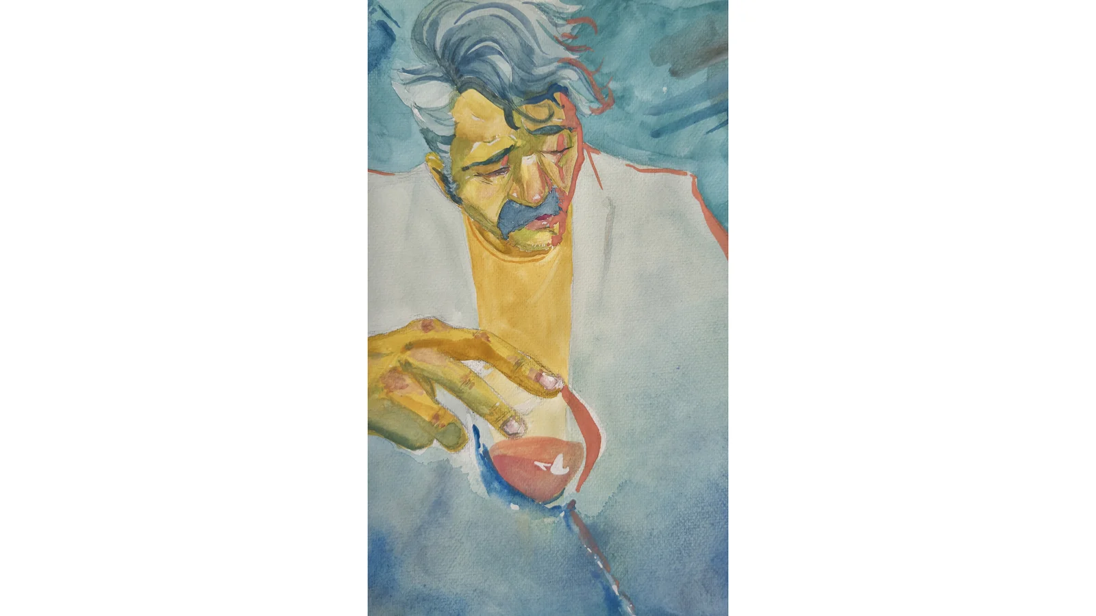 Akvarell Spelar roll av Zacharias Fransson