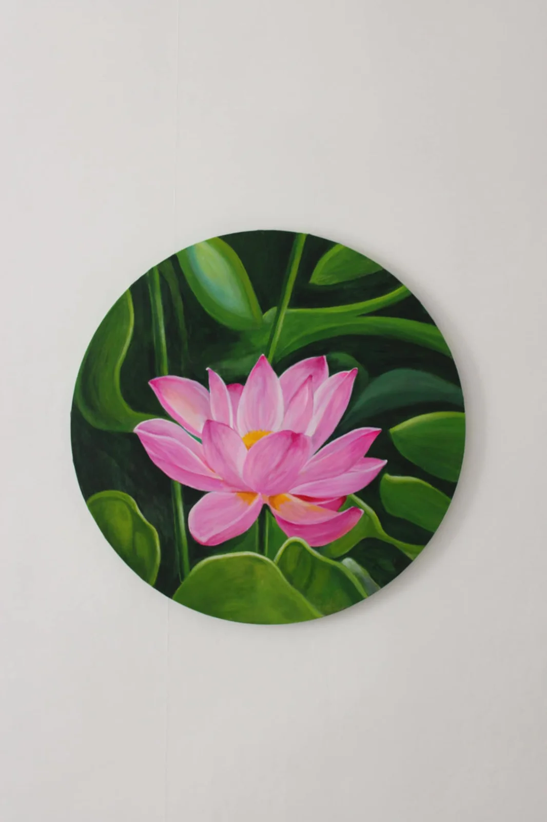 Akrylmålning Lotus flower av Helena Omfors
