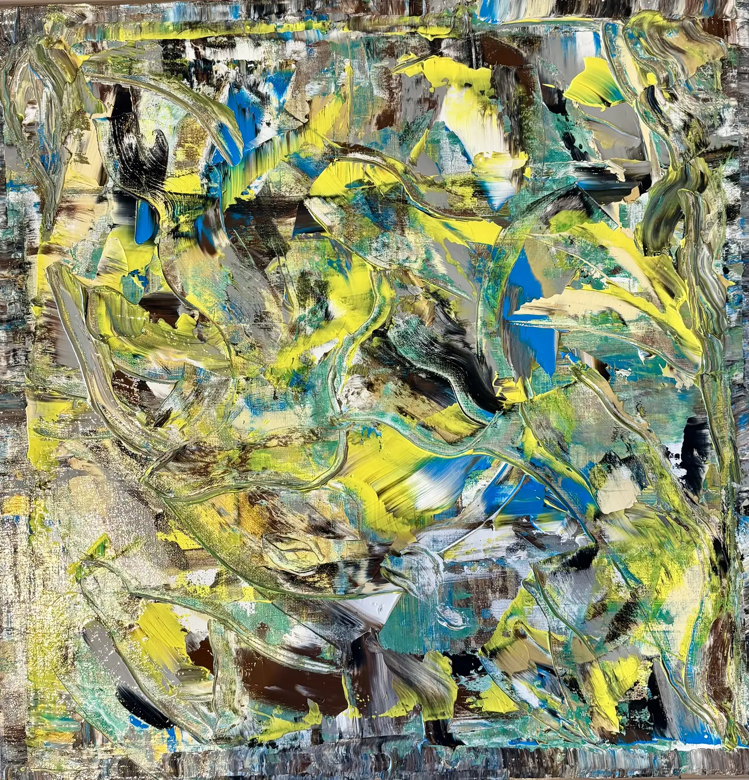 Akrylmålning Crescendo av Susanne Ahlberg