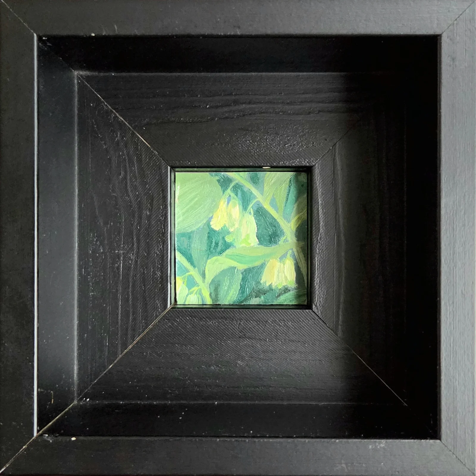 Oljemålning Green fairy av Anastasiia Mazeina