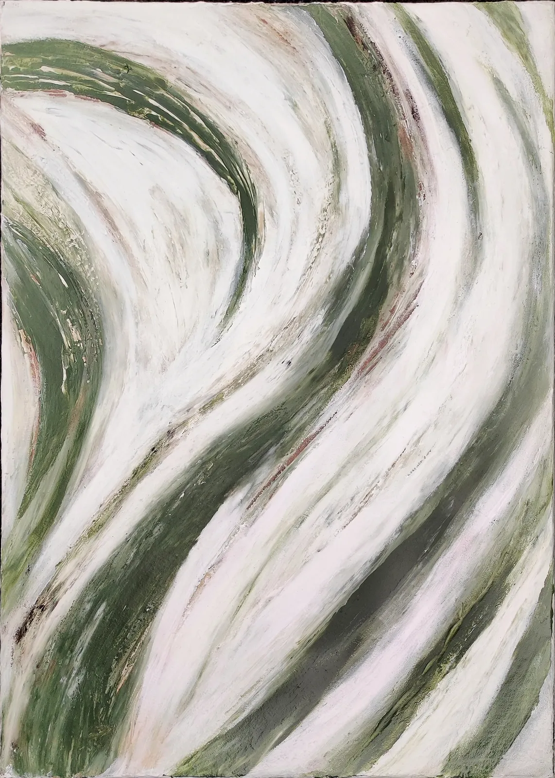 Akrylmålning 110 Bewegung I av Carolina Kotlinska