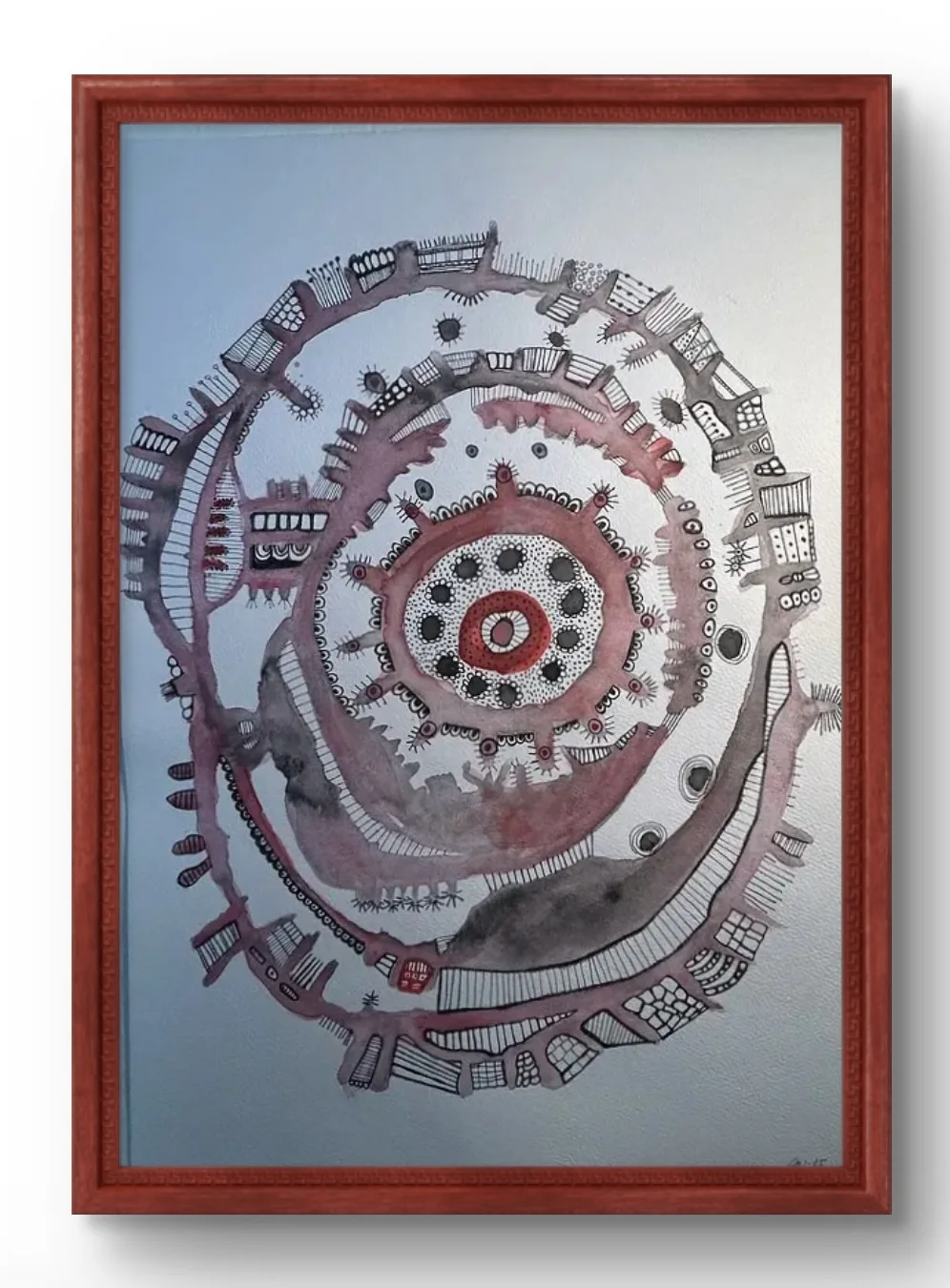 I rött av Johanna Norrgård