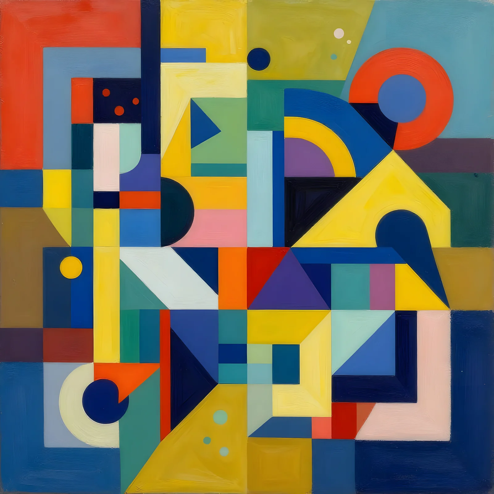 Colorful kubism III av Harri Ylikomi