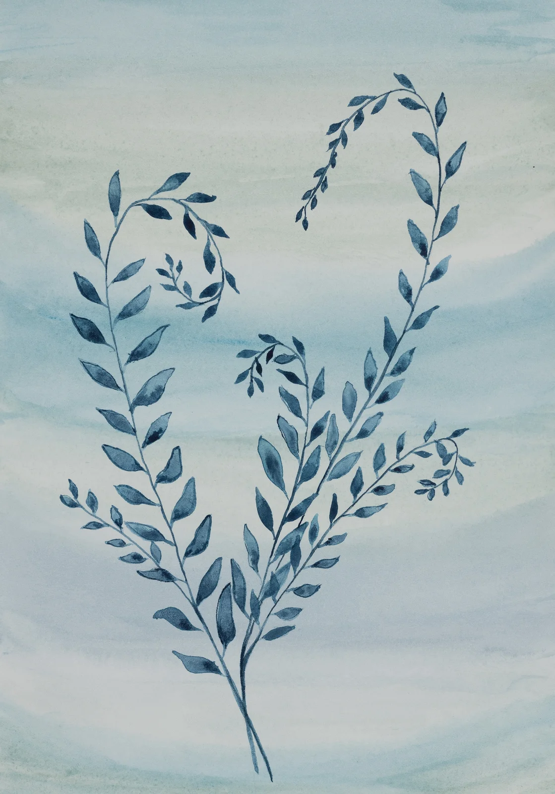 Akvarell av Åsa Gustafsson