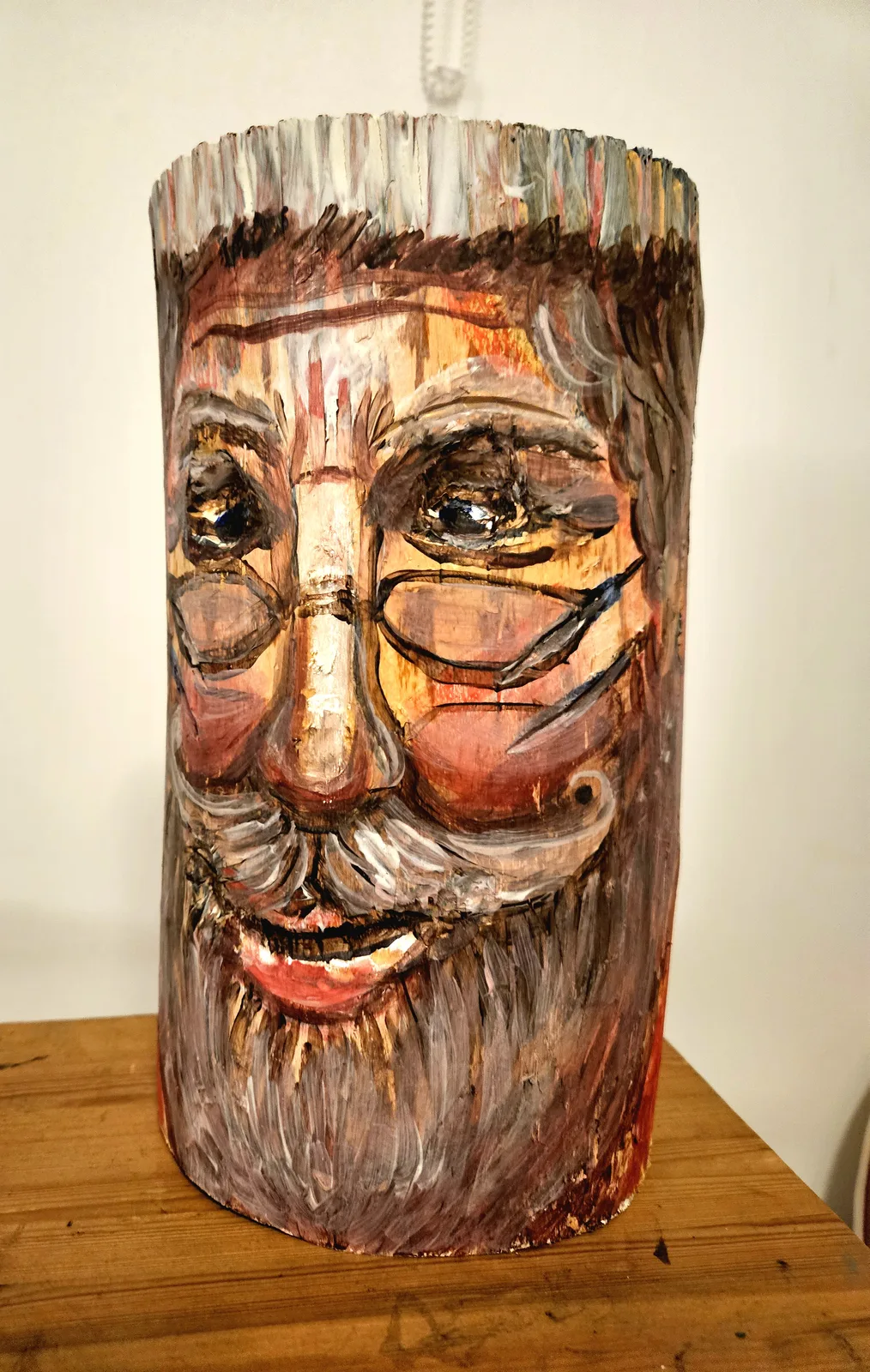 Skulptur Jultomten av Hilde Hoffmann