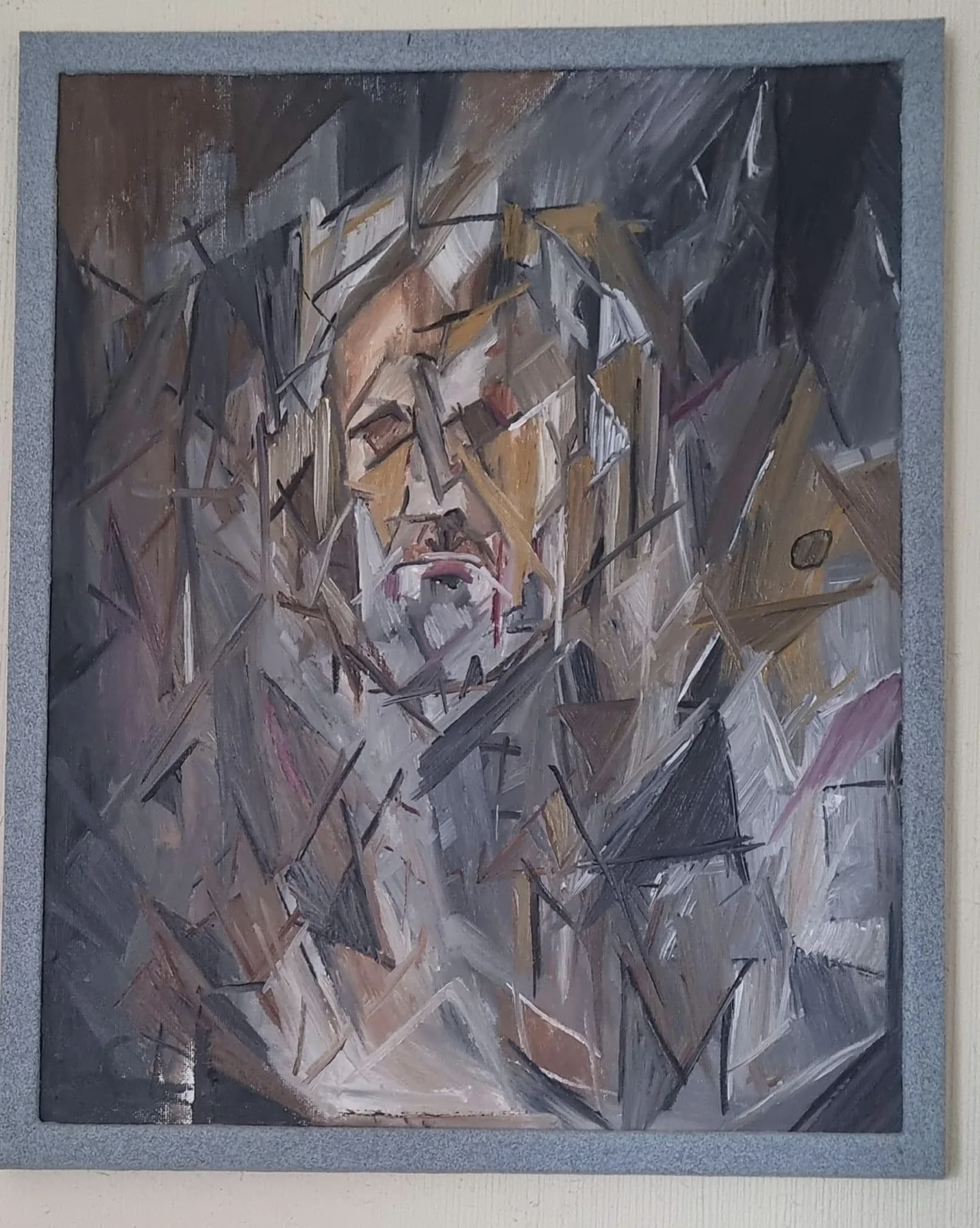 Akrylmålning Picasso av Jessica Tillander