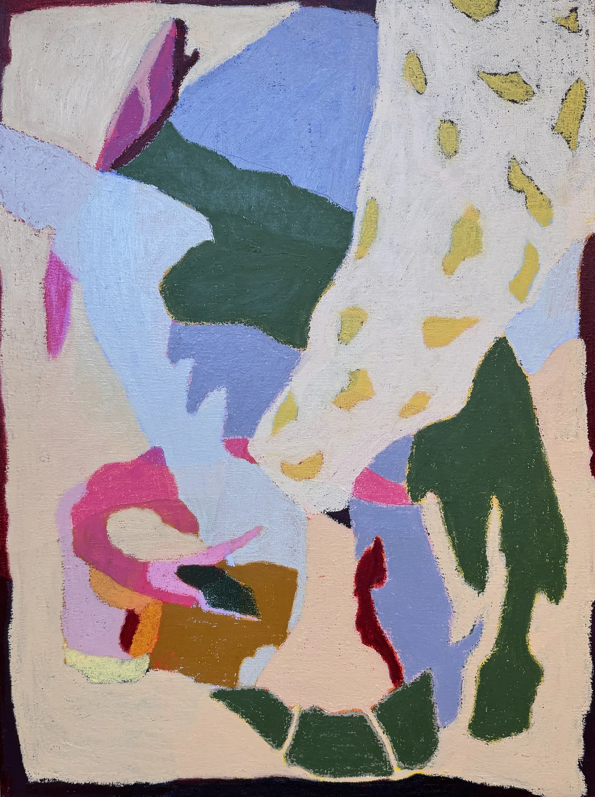 Oljemålning Luminous Feels av Anna Forster